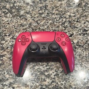 PS5 Sony DualSense Controller - Redish/pink and Black